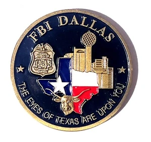 MONETA SFIDA FBI DALLAS GLI OCCHI DEL TEXAS SONO SU DI TE - Foto 1 di 2