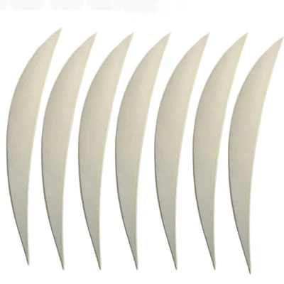 50pcs 5" Banana Vanes Fletches Feathers Fletching Fletches Right Wings - Image 1 of 4