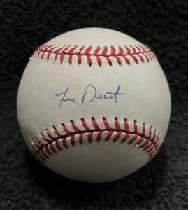 LENNY DYKSTRA Signed Autographed VINTAGE ONL BASEBALL Beauty ! - Picture 1 of 2
