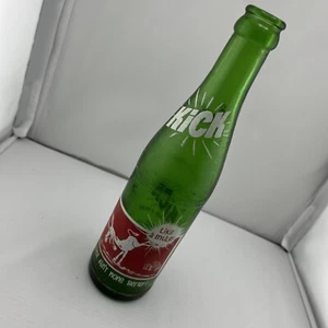 "KICK" Like a Mule Soda Green Bottle NASHVILLE (ROYAL CROWN COLA COMPANY) - Picture 1 of 7