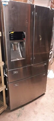 Geladeira Samsung 28 pés cúbicos porta francesa - aço inoxidável RF28HMEDBSR/AA - Imagem 1 de 4