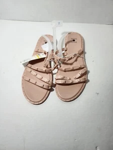 NEW Shade & Shore Women's Liv Jelly Slide Studded Sandals Size 7, NWT - Picture 1 of 5