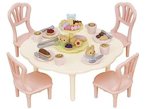 EPOCH Sylvanian Families doll Sweets Party Set Calico Critters KA-426 Multicolor