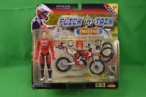 Bici da cross Flick Trix Ezra Lusk nuova con scatola con accessori pilota, SpinMaster 2000, NUOVA - Foto 1 di 4