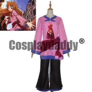 IN STOCK Spice and Wolf Wise Wolf of Yoitsu Holo Cosplay Costume Anime Outfits - Picture 1 of 4