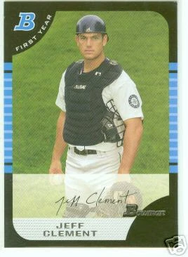 Jeff Clement Pittsburgh Pirates 05 Bowman Draft Picks Rookie Card - Image 1 of 1