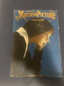Motion Picture Magazine April 1916-Marguerite Snow cover-Charlie Chaplin - Picture 1 of 3