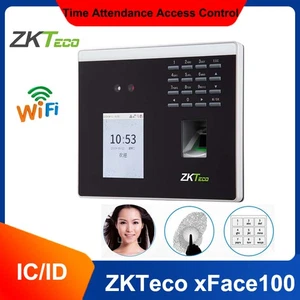ZK WIFI USB TCP/IP Dinamico Viso Impronte Digitali Frequenza Orologio Accesso Porta - Foto 1 di 12