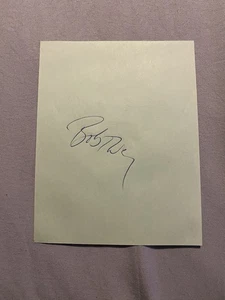 Bob Tway & David Frost Golf Signed Index Card PGA Tour Champion Masters US Open - Picture 1 of 2