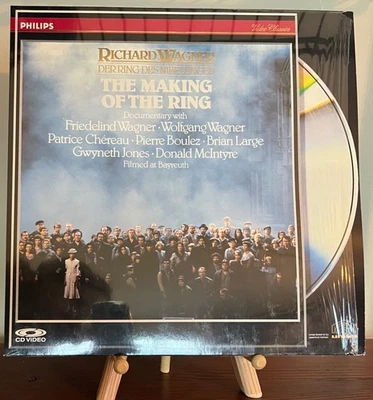 LD Laserdisc The Making Of The Ring Documentary Nibelungen Opera Wagner - Image 1 of 4