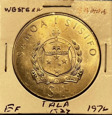 Western Samoa - 1 Tala 1976 - Image 1 of 2