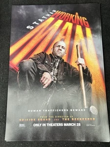 A Working Man Original Filmposter - 11 x 17" Zoll - Jason Statham AMC Promo - Bild 1 von 2