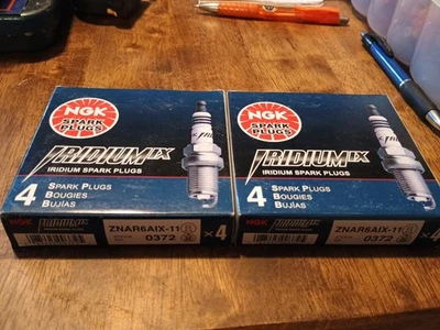 NGK 372,铱 IX,火花塞,8 件套,ZNAR6AIX-11 — 第 1/2 张图片