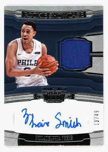 2018-19 Panini Dominion Rookie Showcase Patch Auto /49 Zhaire Smith 76ers - Bild 1 von 2