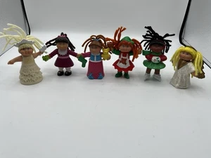 Cabbage Patch Kids 4" CPK Mini Puppe Figuren Vintage 6 Stück Spielzeug Weihnachten  - Bild 1 von 15