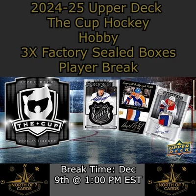 Bryan Rust 2024-25 Upper Deck The Cup Hockey - 3X Box Player BREAK #1 - Image 1 of 4