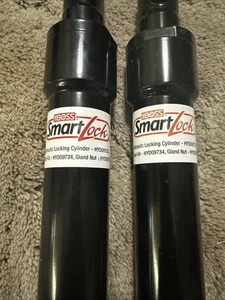 Set Of Two Genuine OEM Boss SmartLock V-plow Angle Cylinders HYD09733 - Foto 1 di 4