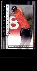2021 Upper Deck Artifacts Rookies Nicolai Hojgaard 71 /999 RC - Bild 1 von 2