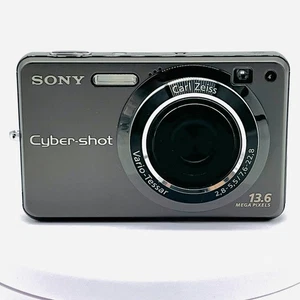 Sony Cyber-shot DSC-W300 13,6 megapixel fotocamera digitale - grafite scura dal Giappone - grigio - Foto 1 di 8
