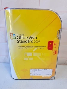 Microsoft Visio Standard 2007 PC New Sealed Skew D86-02751 Made in Puerto Rico - Picture 1 of 6