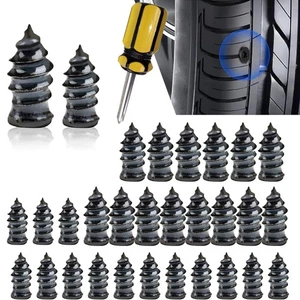 x20-60pcs Tire Repair Rubber Nail Screw Tire Plugs Quick Puncture for Car Tru - Picture 1 of 19