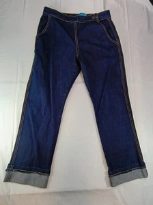 Hell Bunny Jeans Damen Medium W30 dunkelblau Denim High Rise - Bild 1 von 7