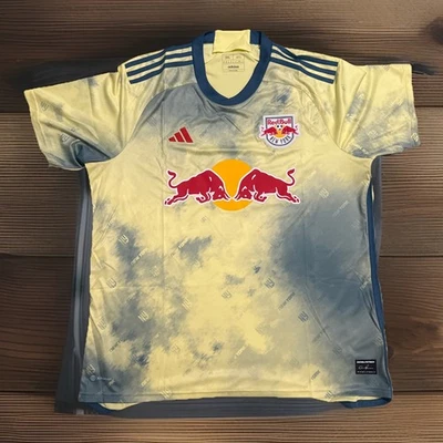 Camiseta deportiva New York Red Bulls Adidas 2023 Daniel Patrick réplica para hombre 2XL amarilla Foto 1 de 4