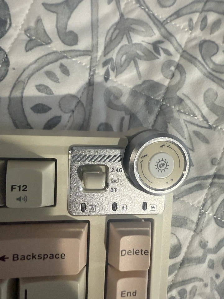 MKey PRO 75% TKL Wireless Mechanical Gaming Keyboard, Tri-Mode Bluetooth 5.2/... - Image 1 of 3