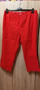 Ulla Popken Damen leichte Hose Gr. 48 in Koralle Rot, sehr Guter Zustand - Bild 1 von 4