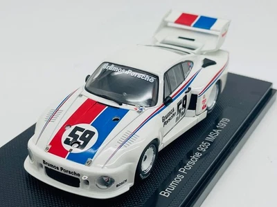 EBBRO Brumos Porsche 935 IMSA 1979 Racing Model Car 1/43 White 44134 - Image 1 of 4
