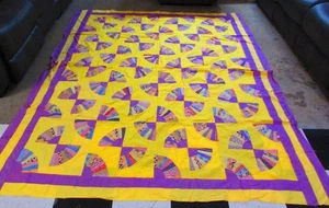 Vintage unvollendete Fächerdecke - Bild 1 von 6