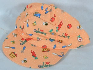 AVON VTG 1995 DAMEN FAVORITE ACTIVITY I LOVE GARDENING KAPPE MIT VERSTELLBAREM RIEMEN - Bild 1 von 6