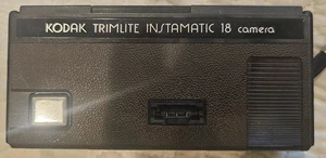 Kodak Trimlite Instamatic 18 Kamera - Shutter and Film Advancer Work - Uses 110 - Bild 1 von 4