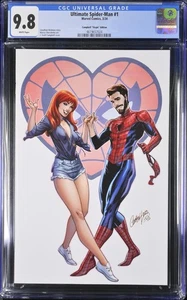 Ultimate Spider-Man #1 CGC 9.8 Marvel 2024 J Scott Campbell 1:500 Virgin Variant - Bild 1 von 2