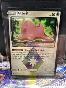 Ditto Prism Star 154/214 Sm-Lost Thunder Holo - Picture 1 of 2