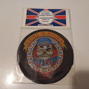 Vintage GUNS N ROSES 1991 unbenutzt PATCH Heavy Metal  - Bild 1 von 9