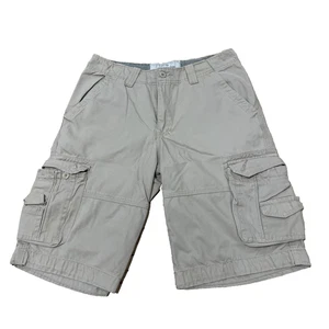 Abercrombie & Fitch Y2k Chunky Cargo Shorts Herren 30 Khaki Preppy Strand Elch Logo - Bild 1 von 21
