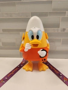 Disney Parks Happy Halloween Donald Duck Candy Corn Sipper Cup 2022 NO BASE - Picture 1 of 13