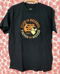 Tigres De Mexico T-Shirt Club Beisbol Tee Baseball EFF Ebbet’s Field Flannels M - Bild 1 von 5