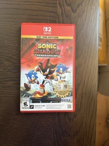 Sonic Shadow Generations - Nintendo Switch 2 (NUR HÜLLE - OHNE SPIEL) Original - Bild 1 von 3