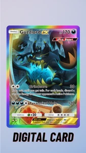Guzzlord EX Rainbow Pokemon TCG Pocket Trade 2 Star ⭐⭐ (English) - Picture 1 of 1