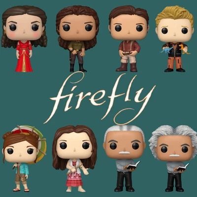 Funko Pop! - Firefly - Juego de 7 Wave 2 - *Construye tu conjunto* - Serenity Anniv. 2025 Foto 1 de 3