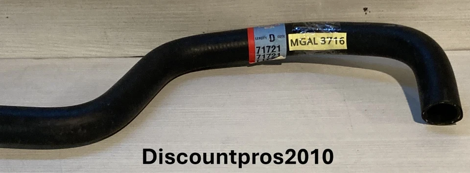 Manguera de refrigerante radiador superior Dayco 71721 Chevrolet S10 GMC Sonoma 1994-1995 Foto 1 de 1
