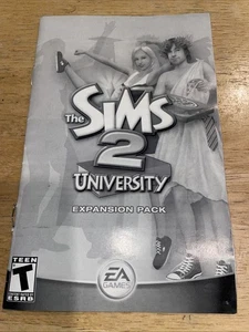 Die Sims 2 Universität NUR HANDBUCH für Erweiterungspack PC - Bild 1 von 2