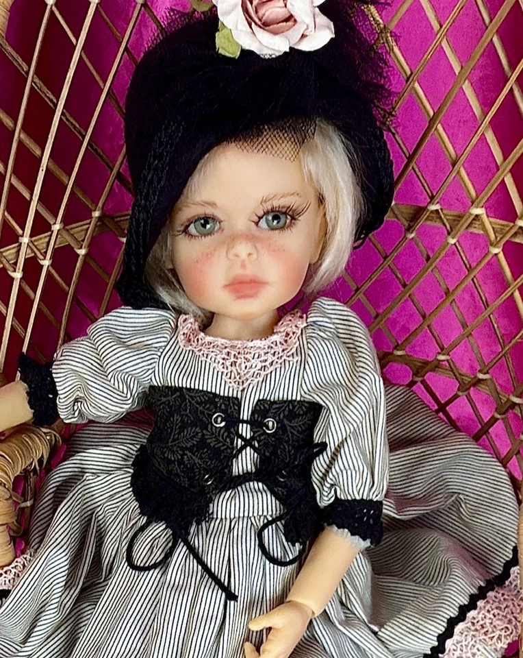 ÚNICO Muñeca Articulada con Bola 1/6 Muñeca BJD Juego Completo 12" Resina Niña Mohair y Ojos de Vidrio Foto 1 de 4