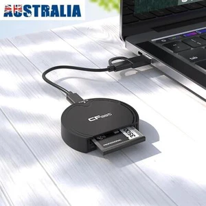 CFast 2.0/SD Memory Card Adapter USB3.2 Gen2 High Speed Card Reader 10Gbps - Picture 1 of 9