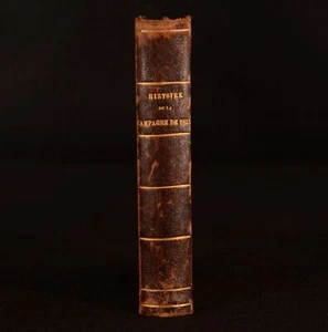 1858 2vol in1 Histoire de La Campagne de 1815 Waterloo Charras - Picture 1 of 6