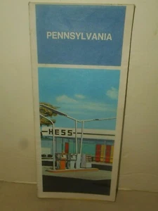 HESS Gas PENNSYLVANIA Road Map 1971 PITTSBURGH PHILADELPHIA READING HARRISBURG - Bild 1 von 12
