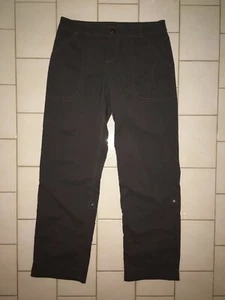 NWOT Sahalie Women's Pants Cargo Roll Up Snap Capri Green Size 6 Stretch  - Bild 1 von 6