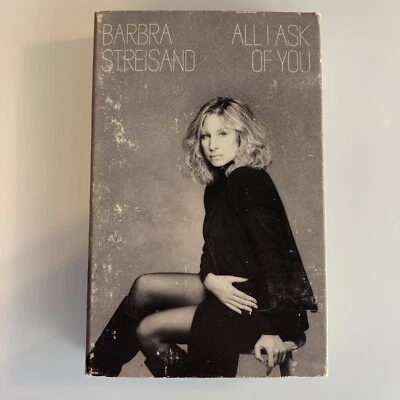 Barbra Streisand All I Ask of You (Cassette) Single - Image 1 of 2